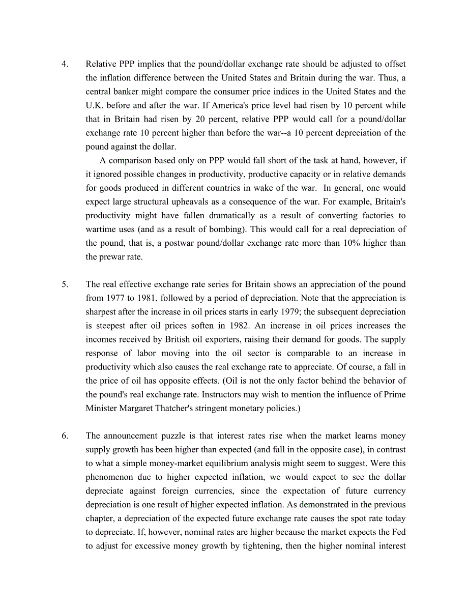 克鲁格曼国际经济学(第六版)的教师手册：imch15_第5页
