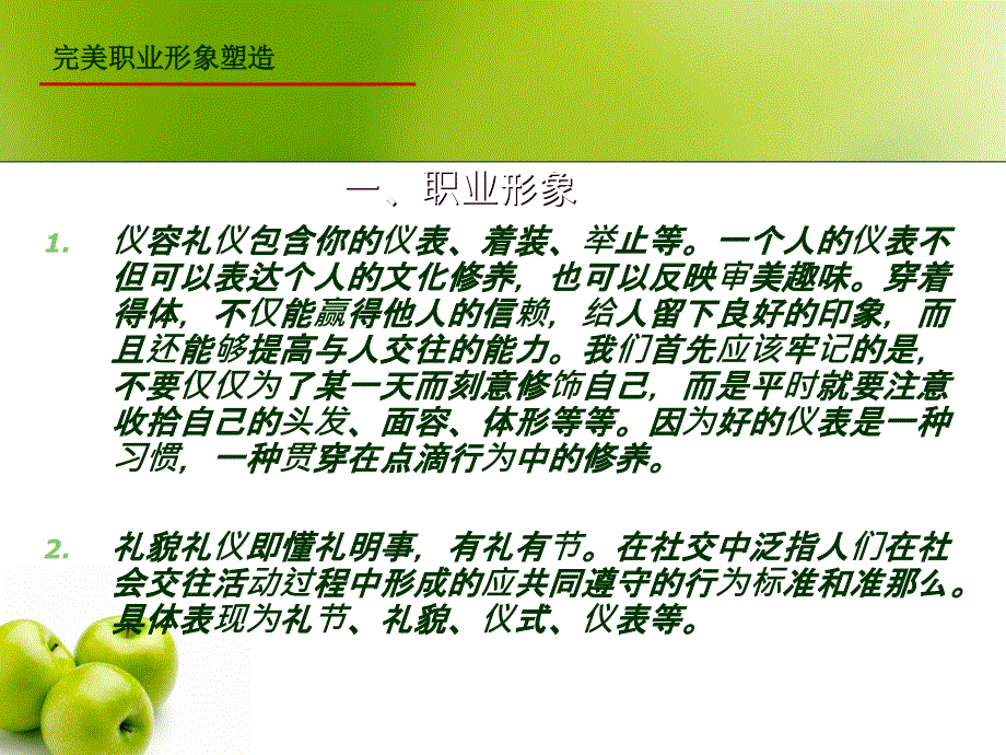 塑造职业形象PPT课件_第4页