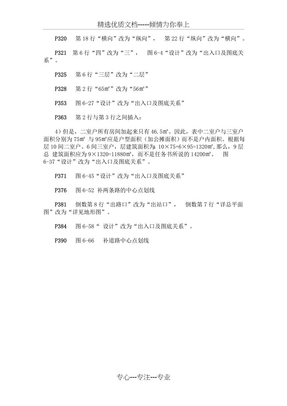 一级注册建筑师考试建筑方案设计(作图)应试指南(第四版)-勘误表_第4页