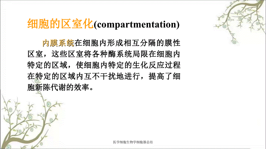 医学细胞生物学细胞器总结_第3页