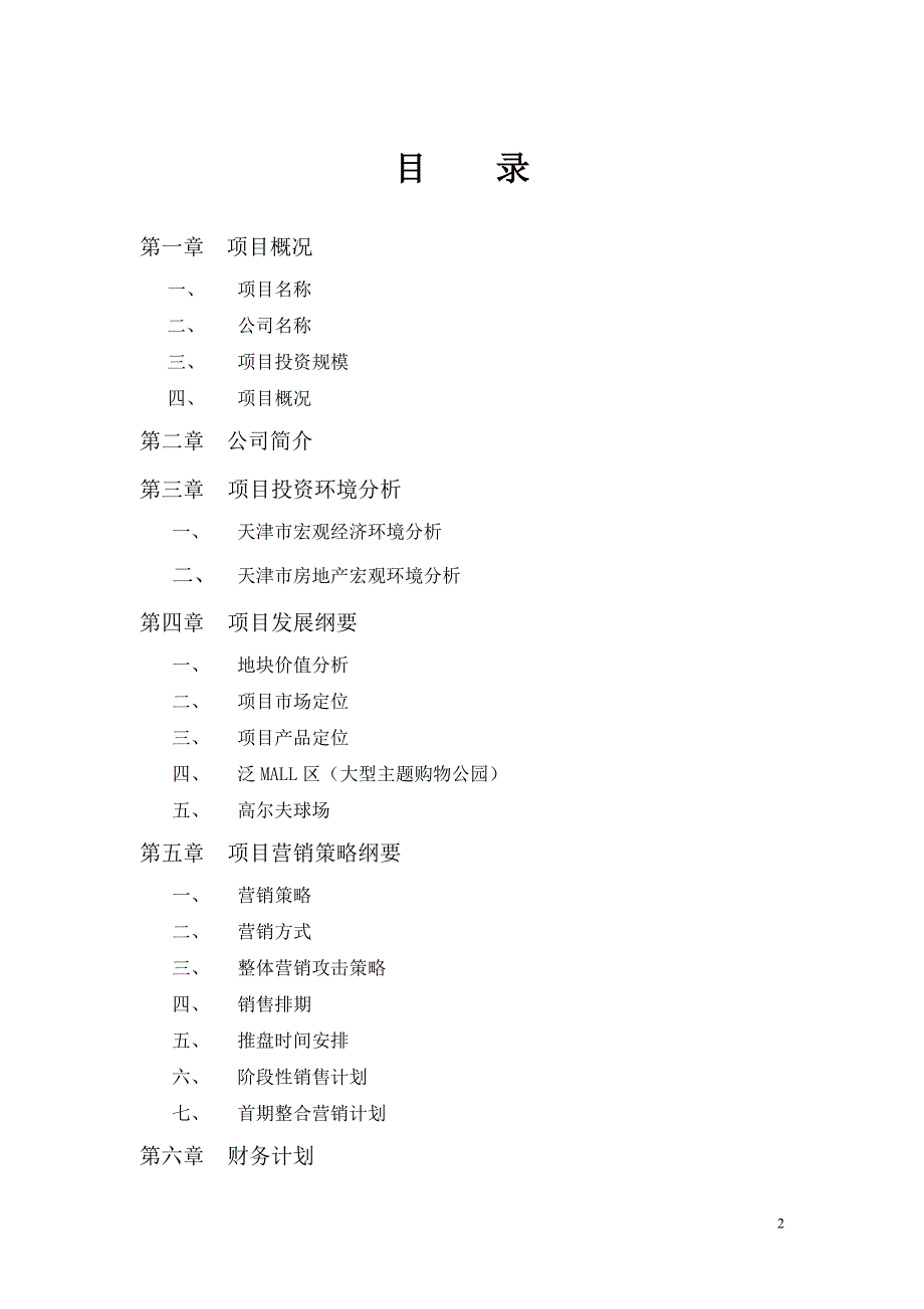 摩尔城项目商业计划书_第2页