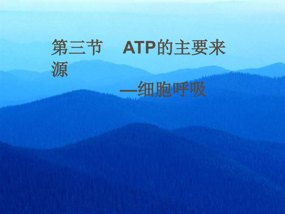 高中生物 5.3《ATP的主要来源—细胞呼吸》8课件 新人教版必修1_第3页