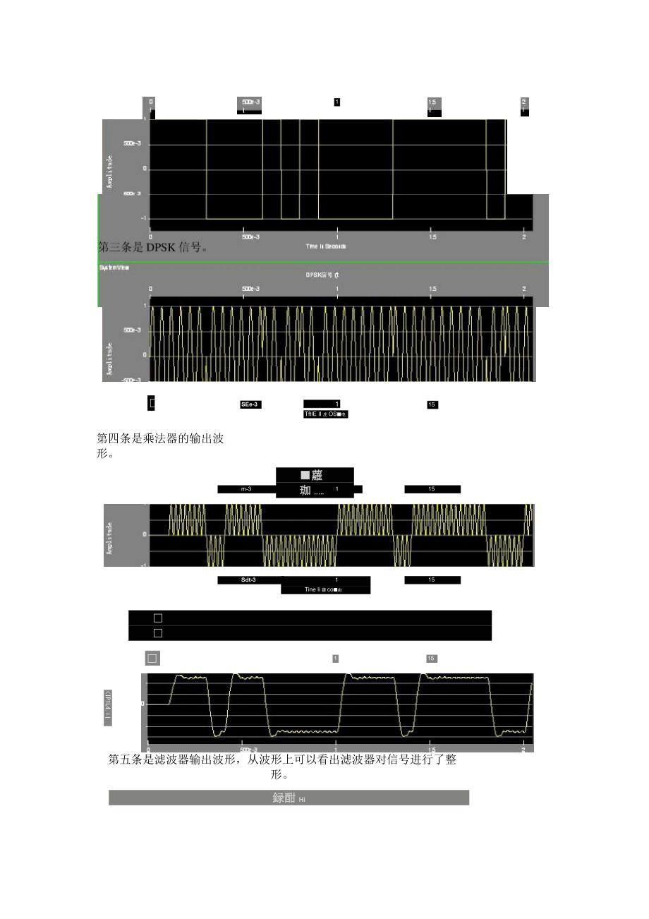 例文：2DPSK差分相干解调模型_第4页