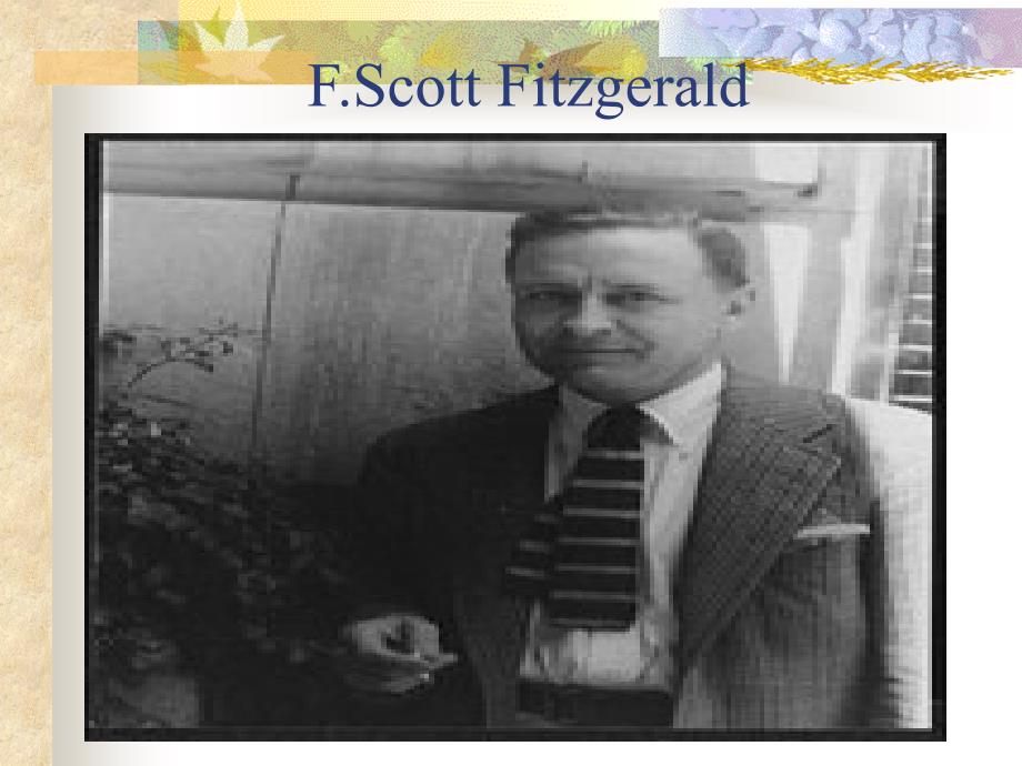 美国文学11 FScott Fitzgerald_第1页