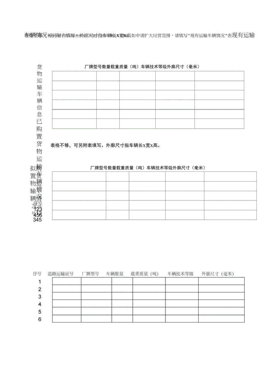 道路运输许可证申报材料_第2页