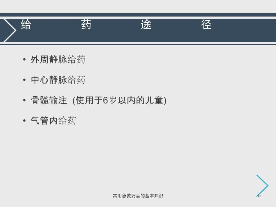 常用急救药品的基本知识课件_第5页