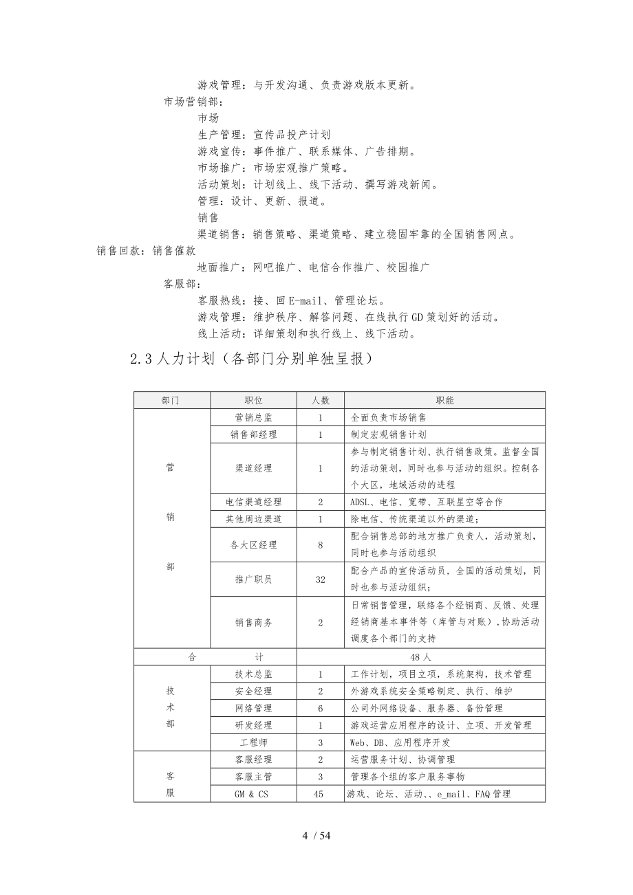 某公司产品运营项目策划书_第4页