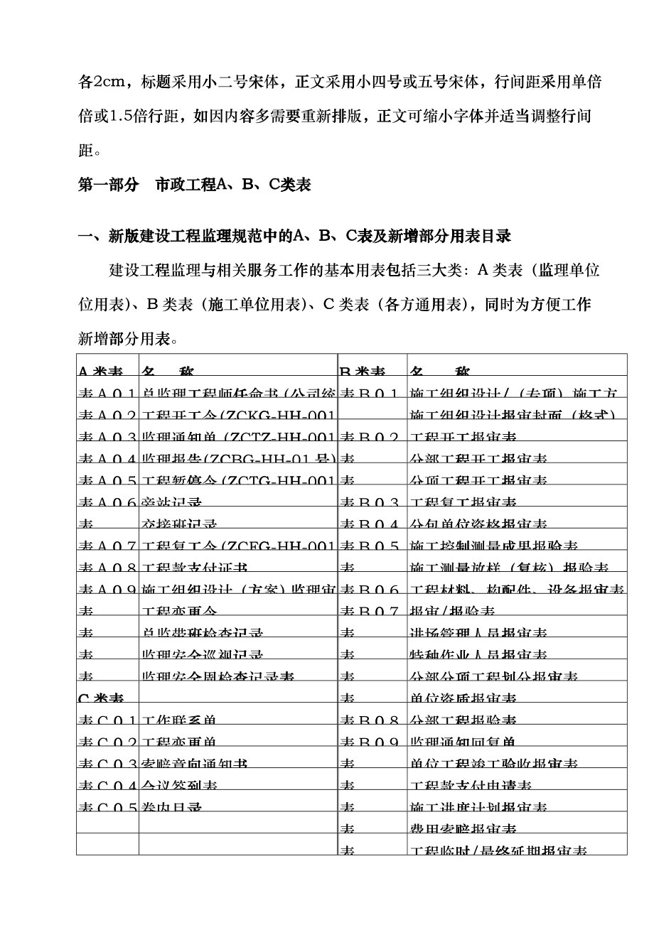 市政路桥工程用表汇编(第一部分：ABC表、第三部分：安全表格)gczo_第3页