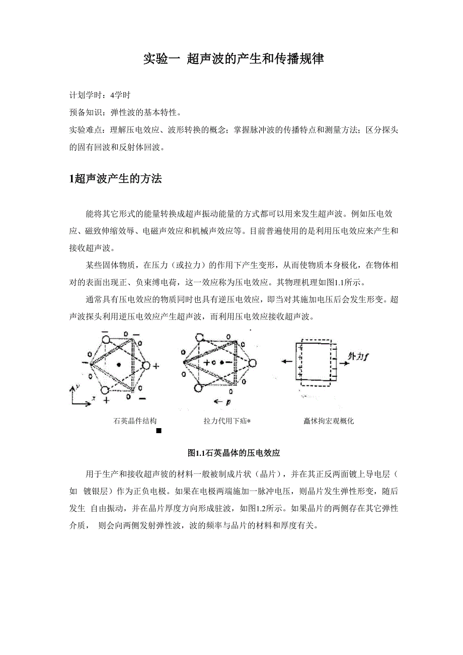 超声波专题实验_第1页