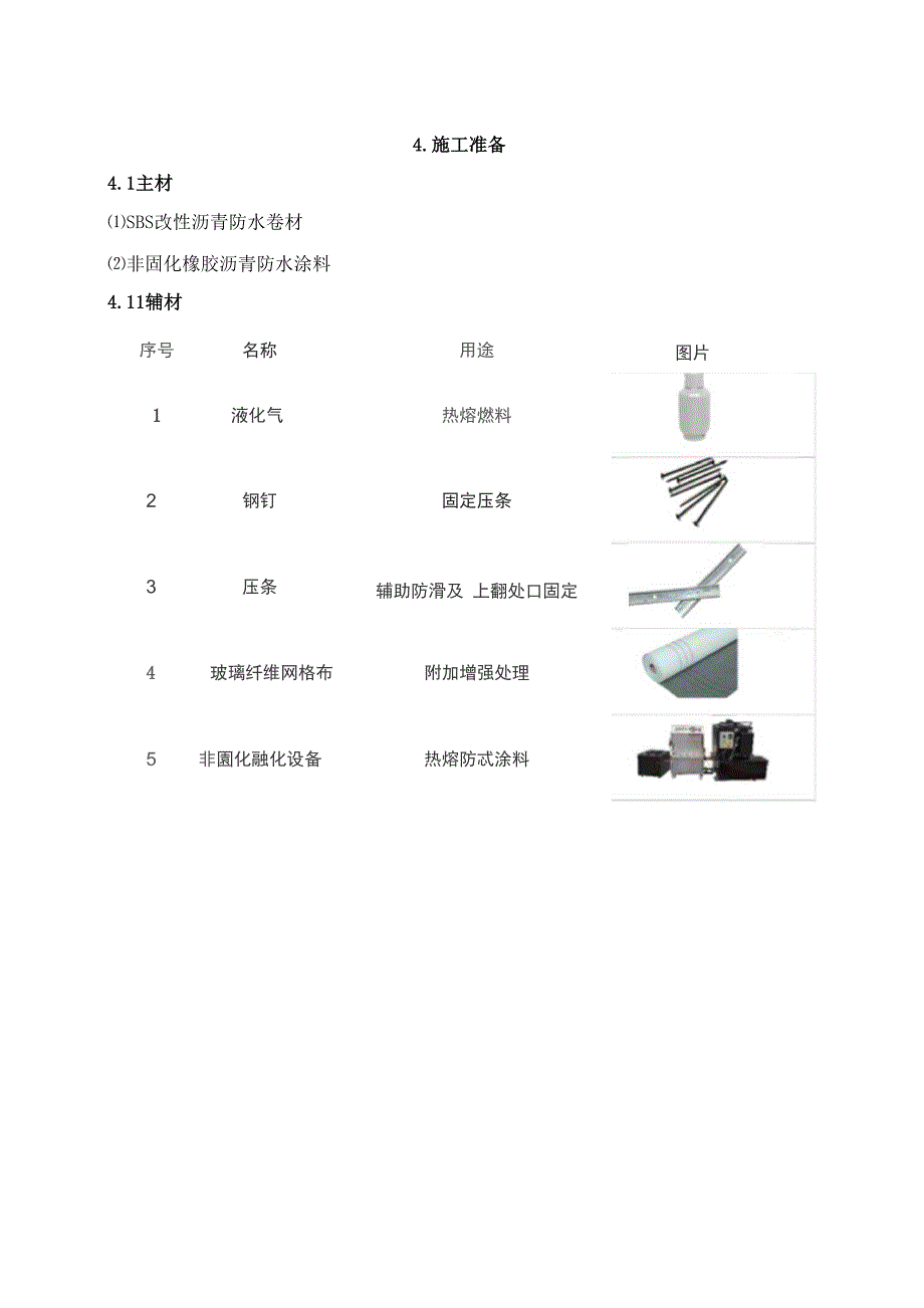 非固化搭配卷材施工方案_第3页