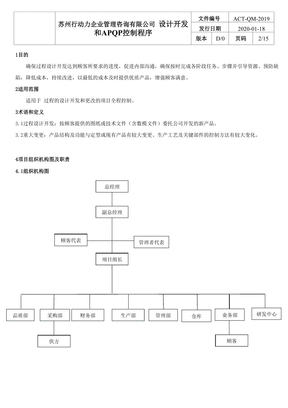 设计开发及APQP控制程序_第2页