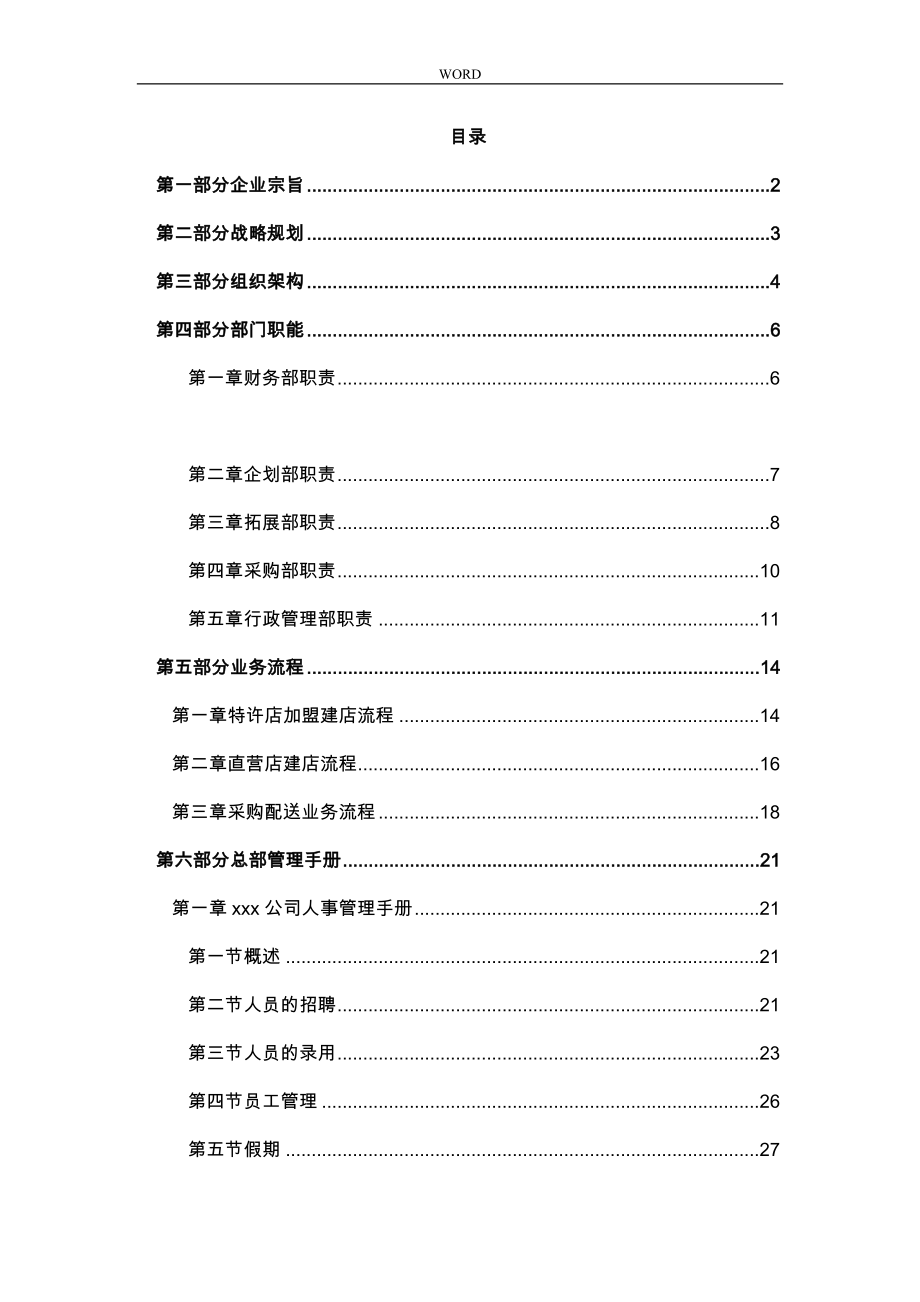 某农化产品营销有限公司总部工作手册范本_第2页