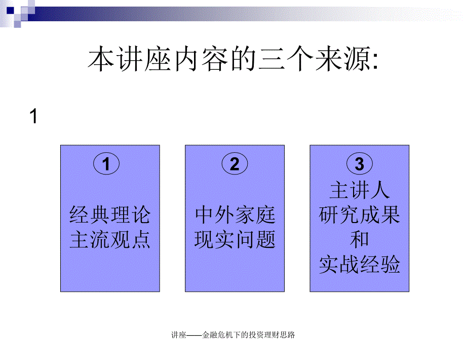 讲座金融危机下的投资理财思路课件_第2页