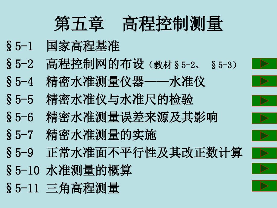 第5章 高程控制测量_第1页