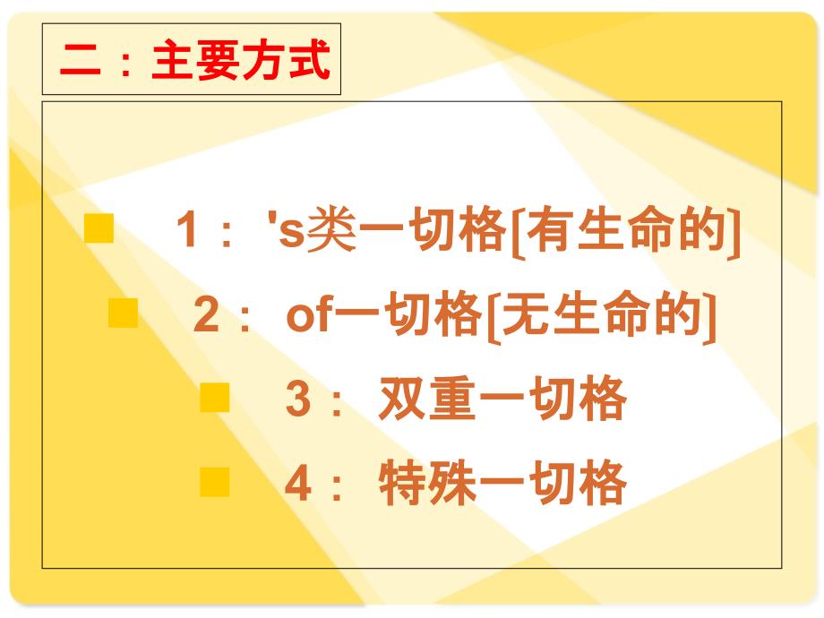 初中英语名词所有格用法小结ppt课件_第2页