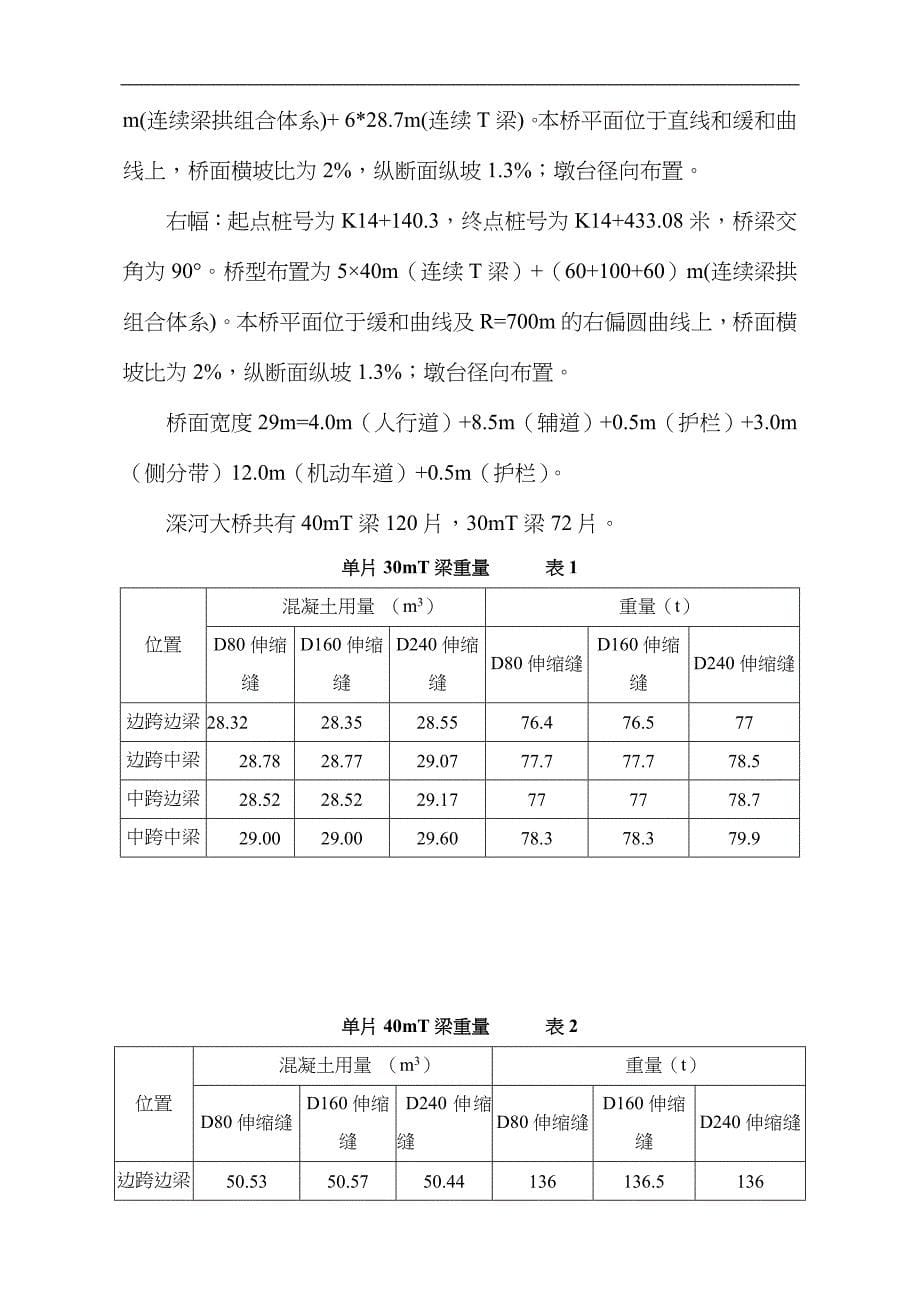 预制T梁安装施工组织方案_第5页