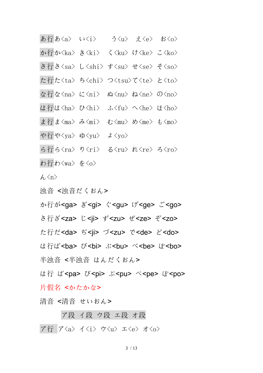 快速记忆日语五十音图的方法_第3页