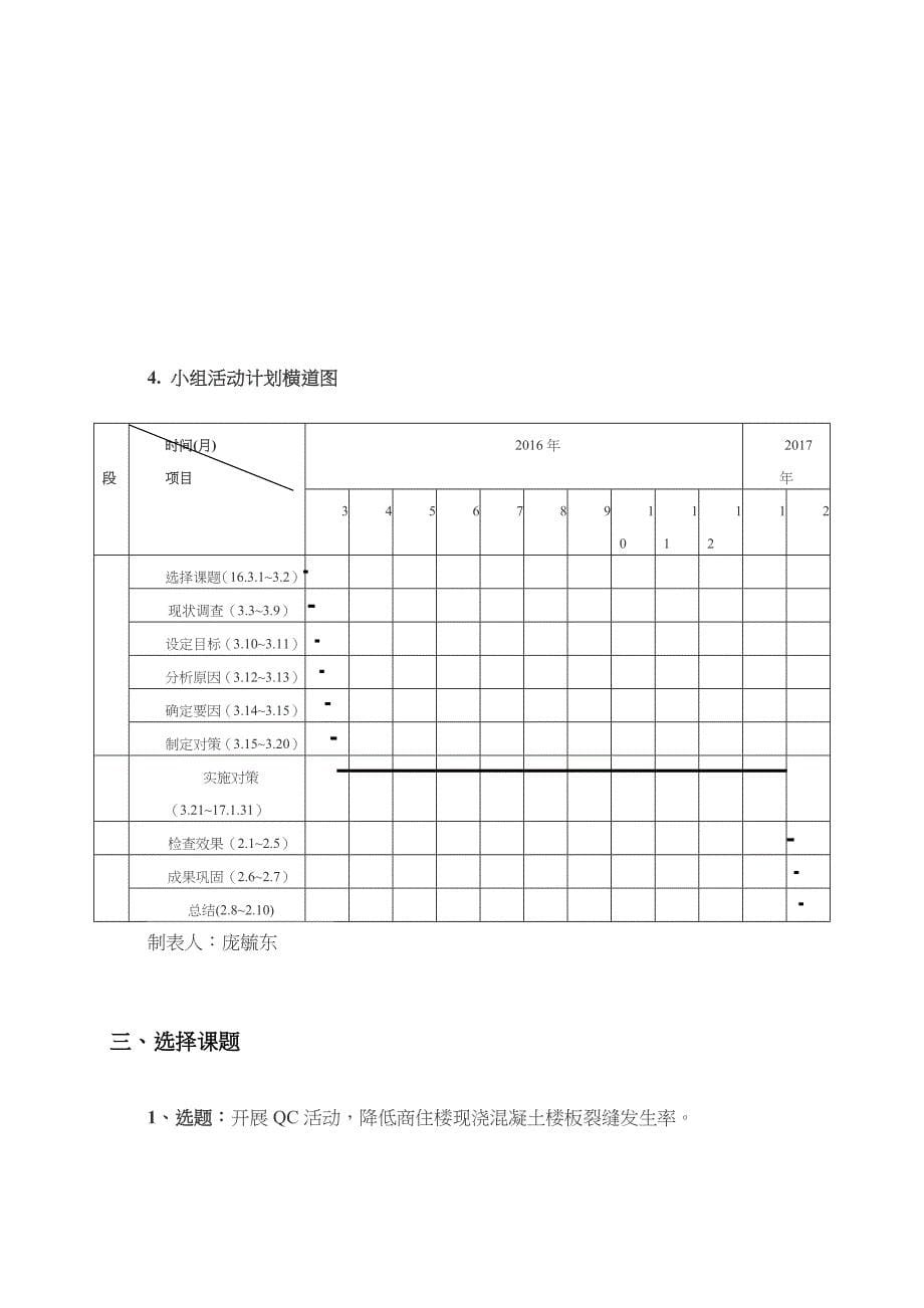 QC成果：降低现浇混凝土楼板裂缝发生率_第5页