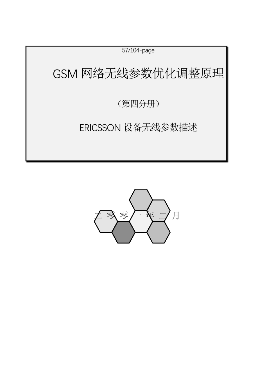 GSM网络无线参数优化调整原理97189_第1页