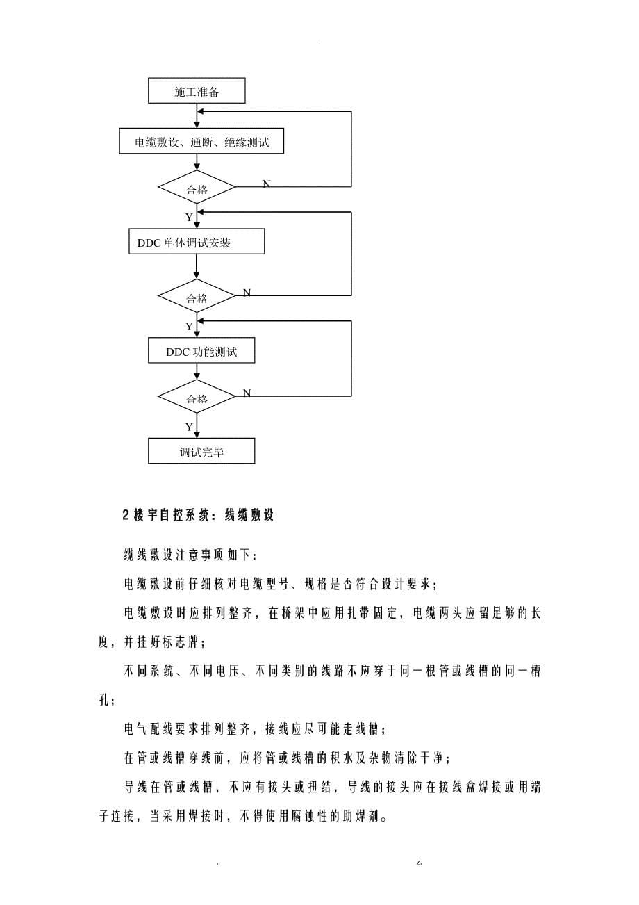 楼宇自控施工组织设计及对策-_第5页