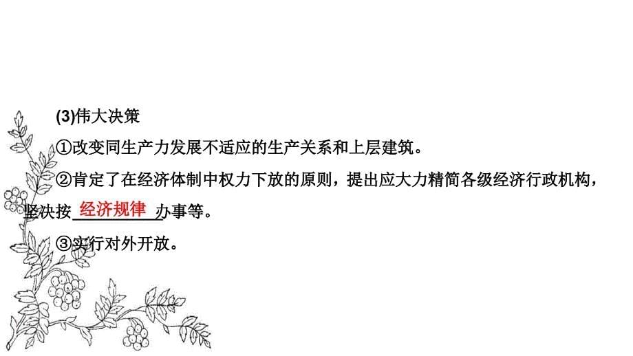 人民版高中历史必修2课件专题3中国社会主义建设道路的探索32_第5页