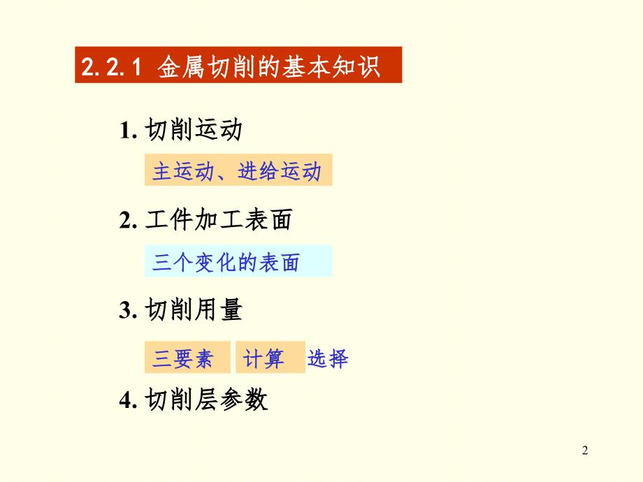 机械制造技术基础切削基础刀具角度PPT演示课件_第2页