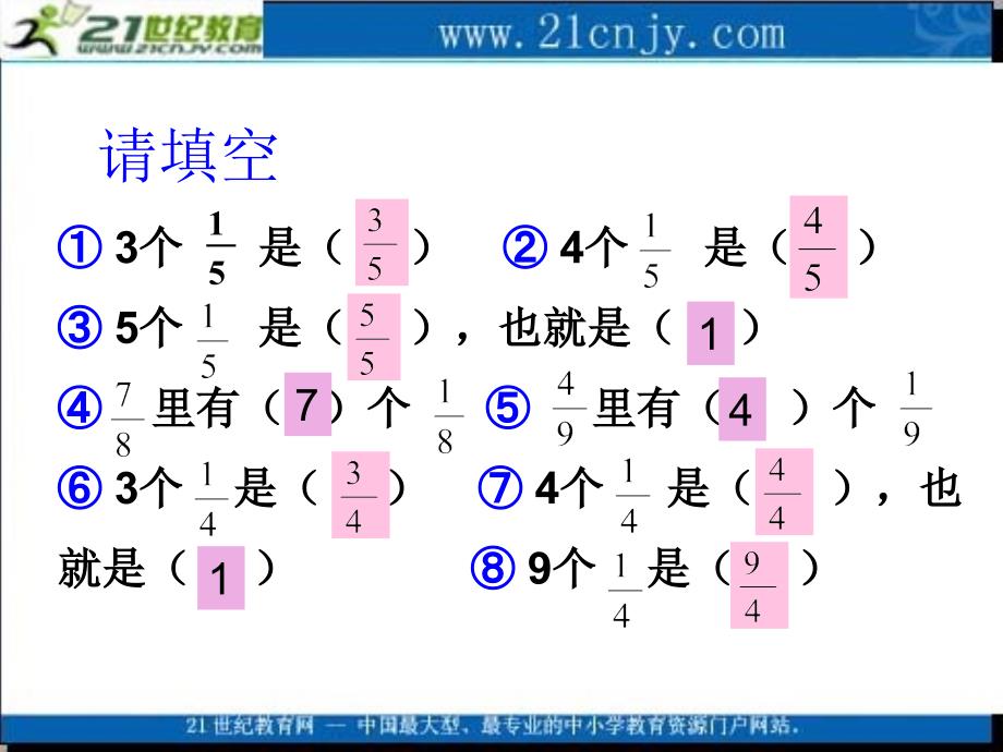 (北师大版)五年级数学上册课件_分饼_4_第1页