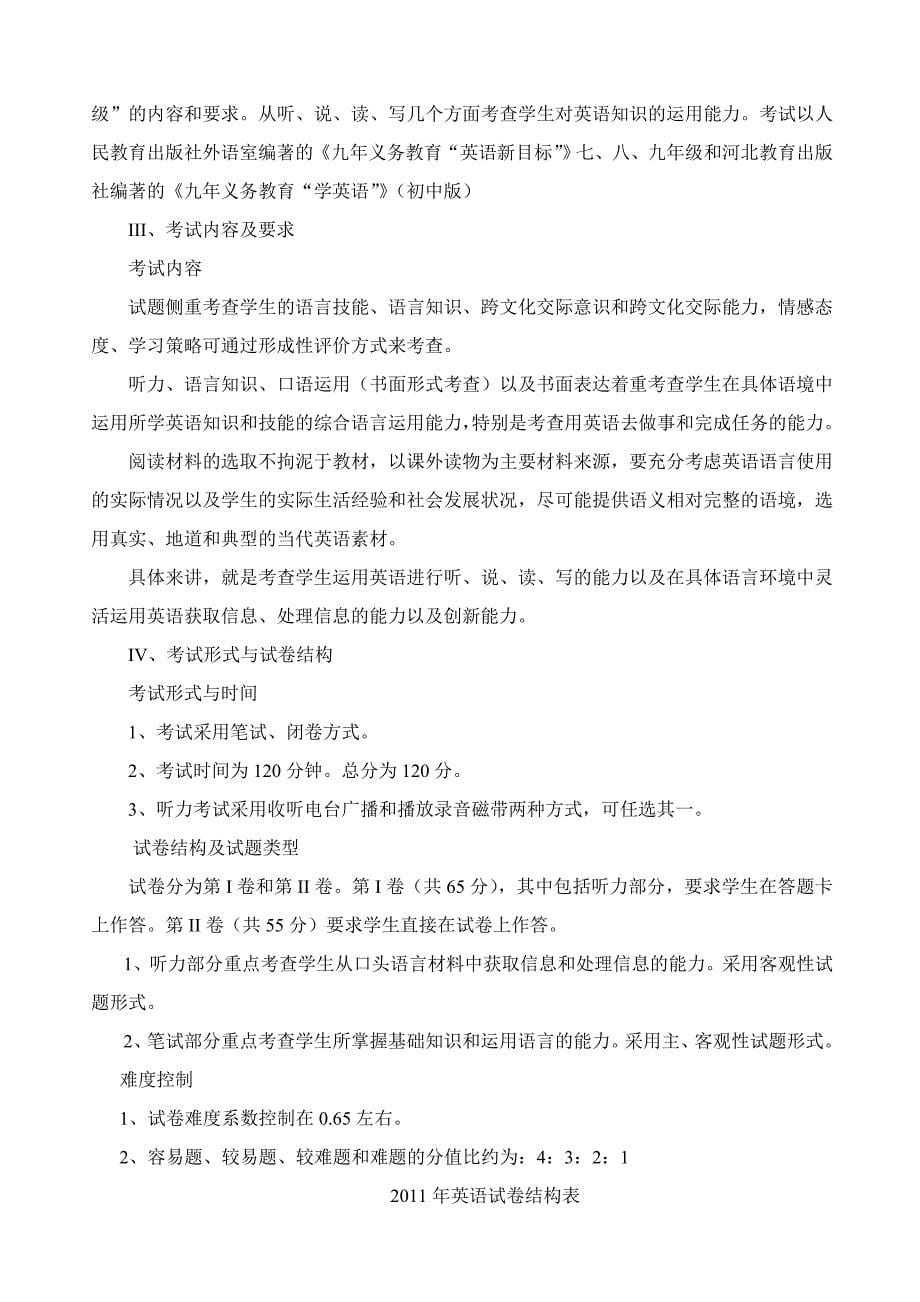 英语谈中考复习策略：抓基础 重技能 讲实效_第5页