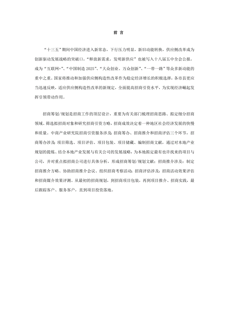 平阴县招商引资策略报告_第2页