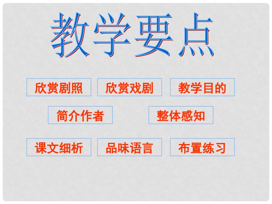 陕西省汉中市陕飞二中九年级语文上册 威尼斯商人 课件 人教新课标版_第2页