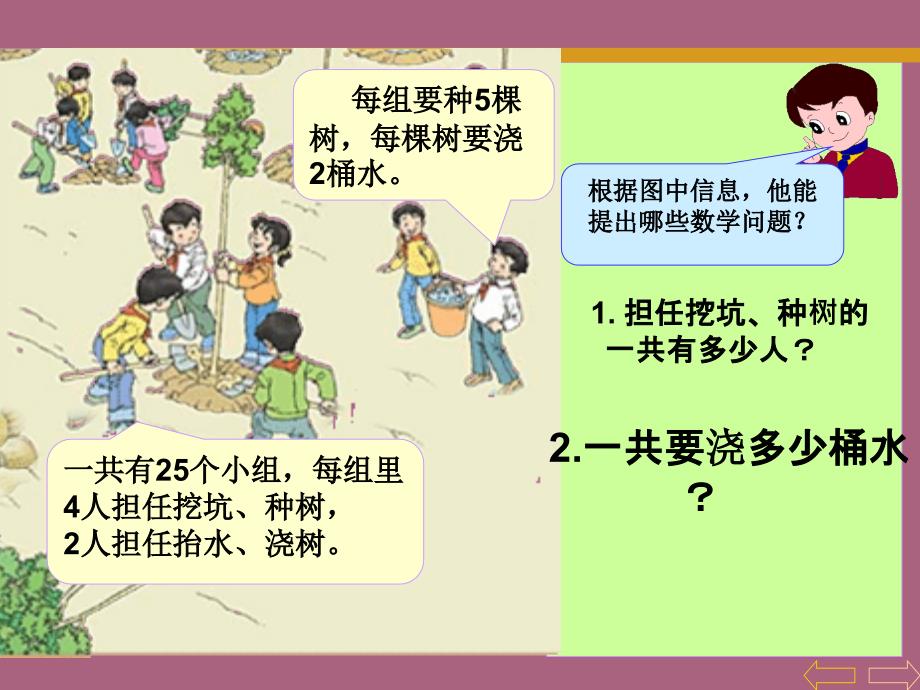 四年级下册数学3.2乘法运算定律人教新课标5ppt课件_第2页