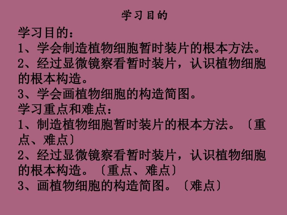 人教版七年级生物上册第二单元第一章细胞是生命活动的基本单位第二节植物细胞ppt课件_第2页