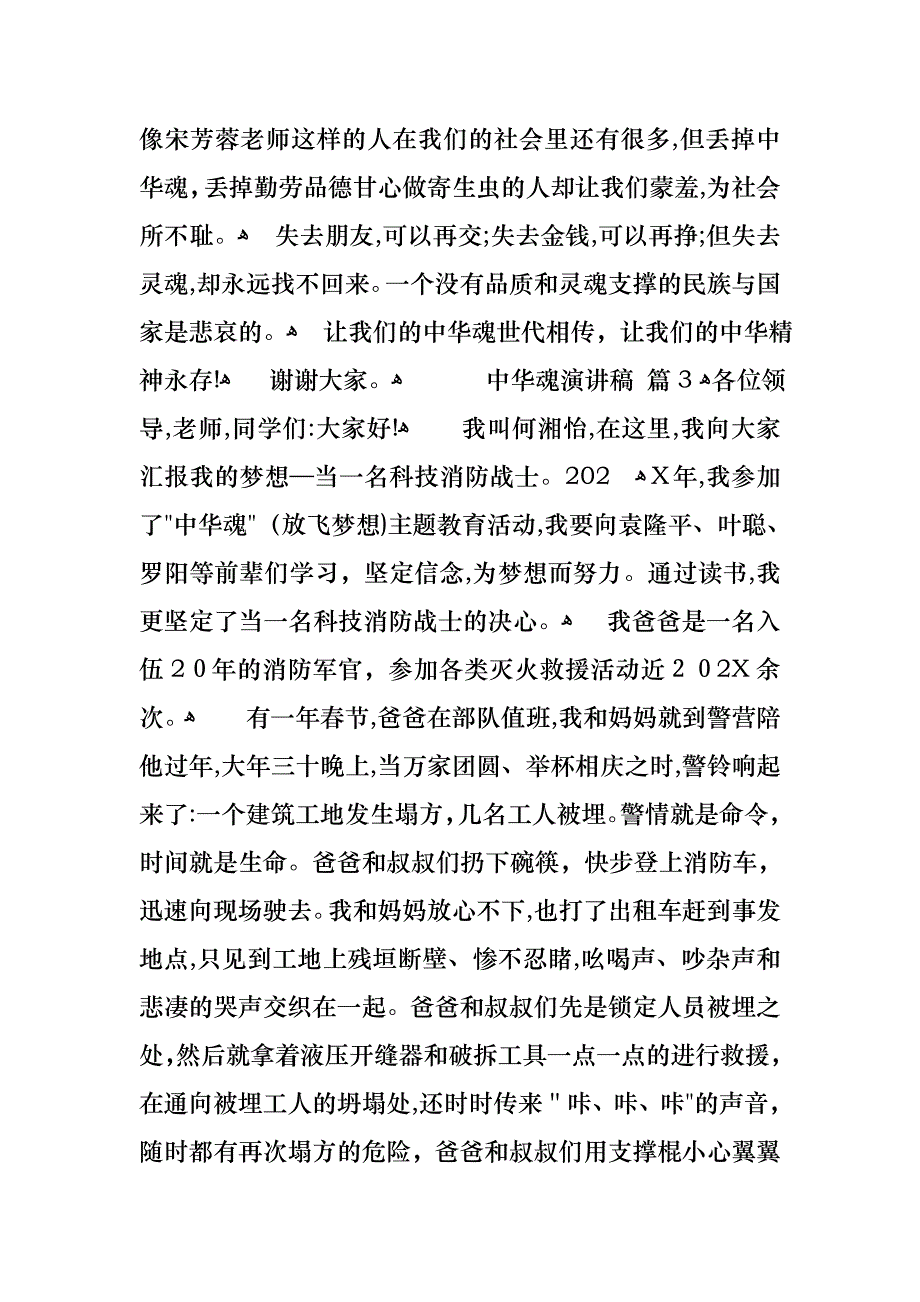中华魂演讲稿范文集合9篇_第4页