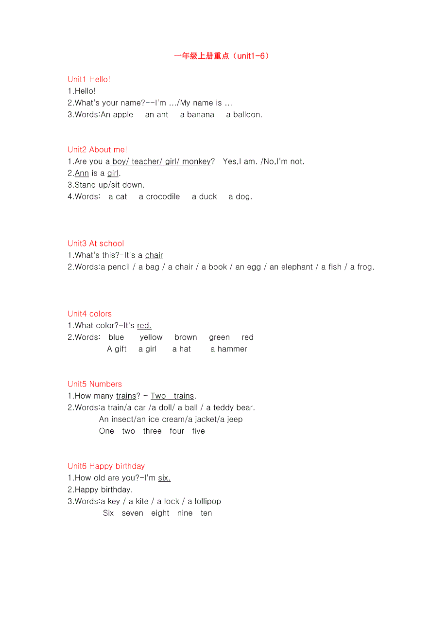 小学英语课本1-3年级重点_第1页