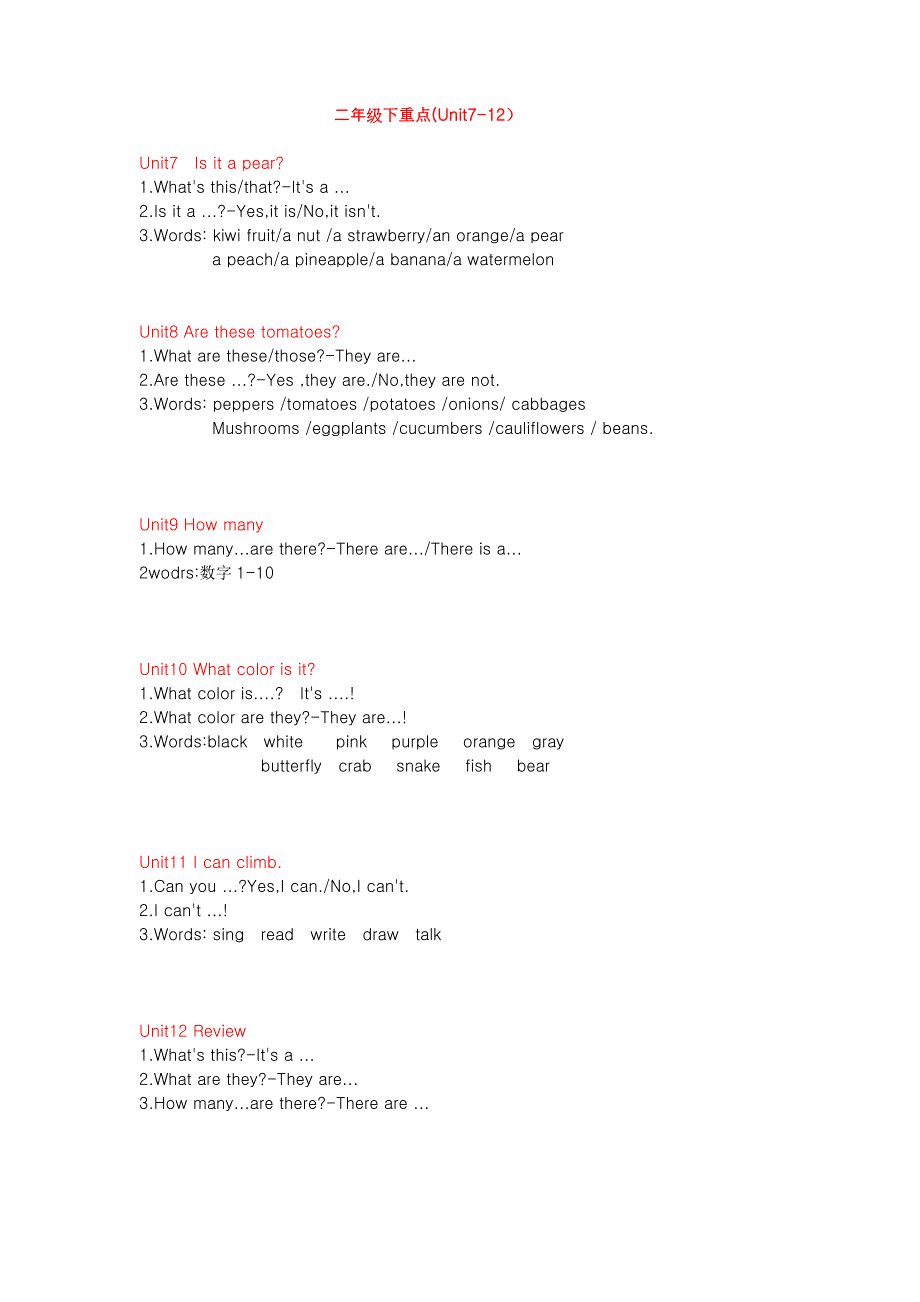 小学英语课本1-3年级重点_第4页