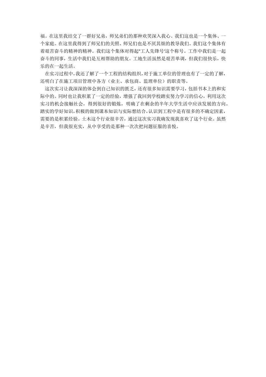 实习报告格式模板_第5页