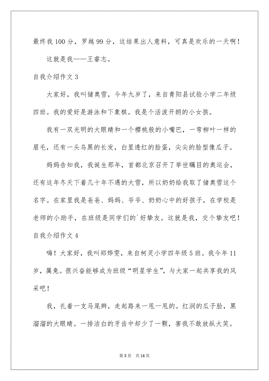 自我介绍作文_第3页