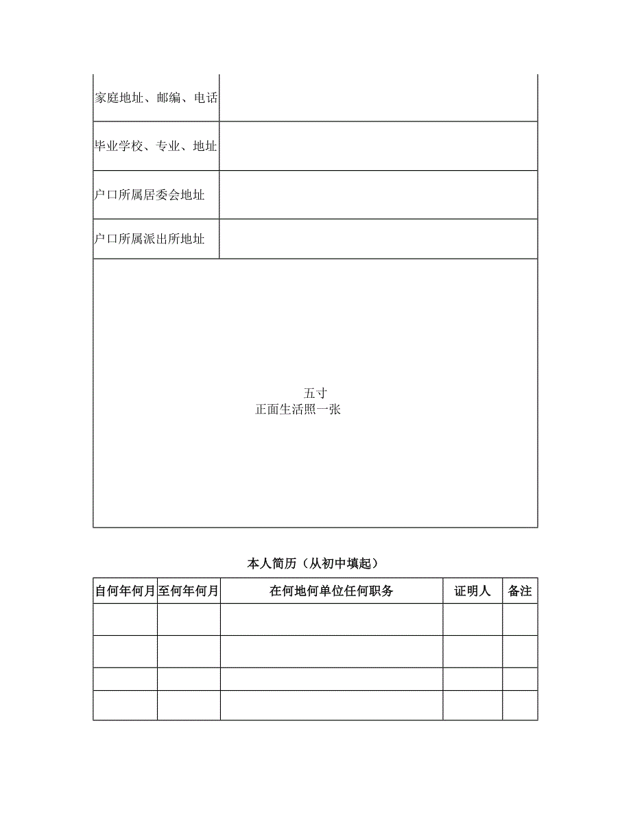 民航飞行学员背景调查审查表.doc_第2页