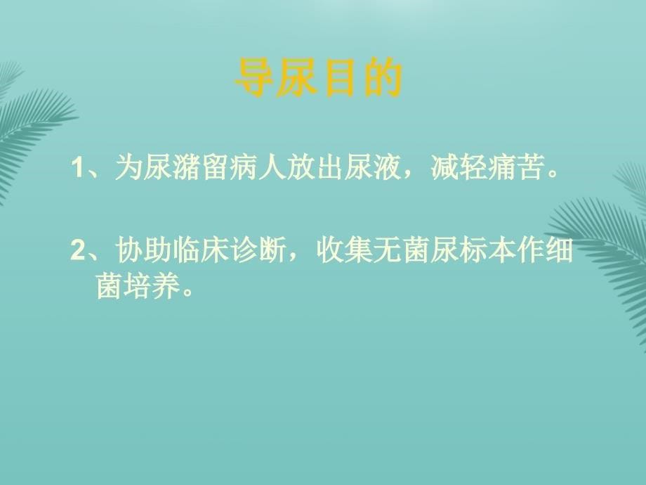 导尿术操作及注意事项课件_第5页