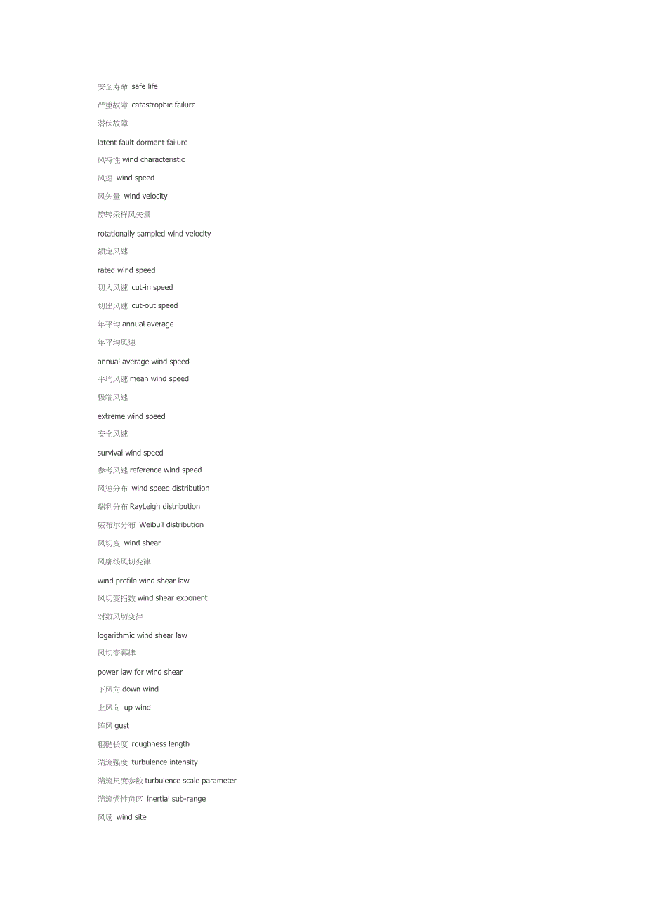 English Terminology for Wind Power Generation.docx_第2页