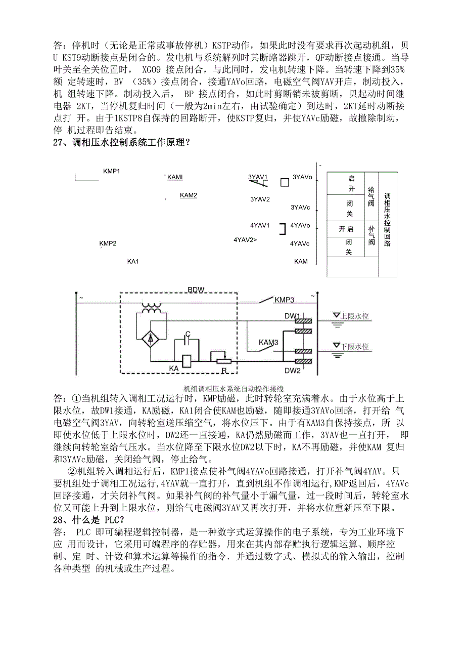 水电站自动化复习资料_第4页