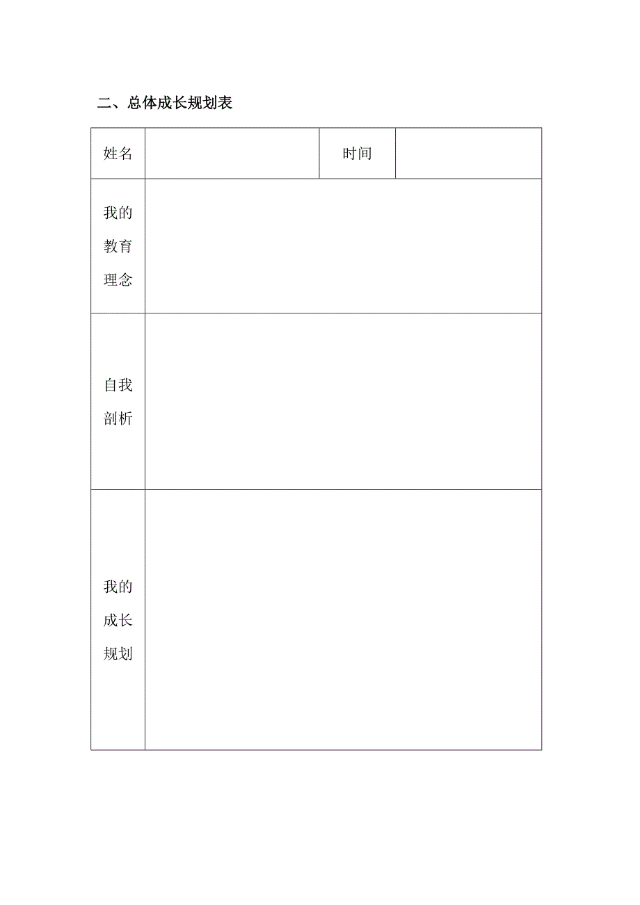 小学-教师成长记录袋_第4页