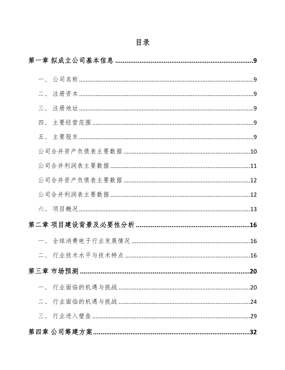 江西关于成立移动设备周边产品公司可行性研究报告_第2页