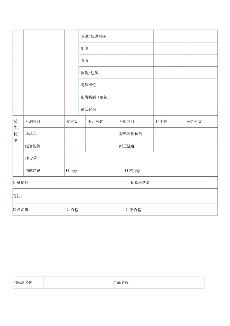 化妆品生产企业各种记录图表一览_第4页