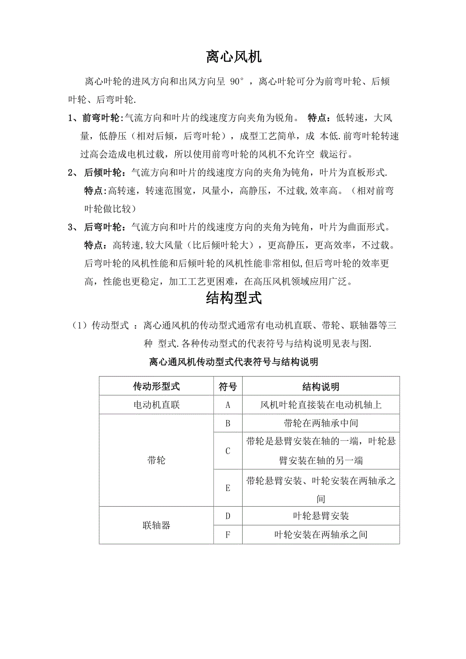 民用建筑用离心风机基础知识_第1页