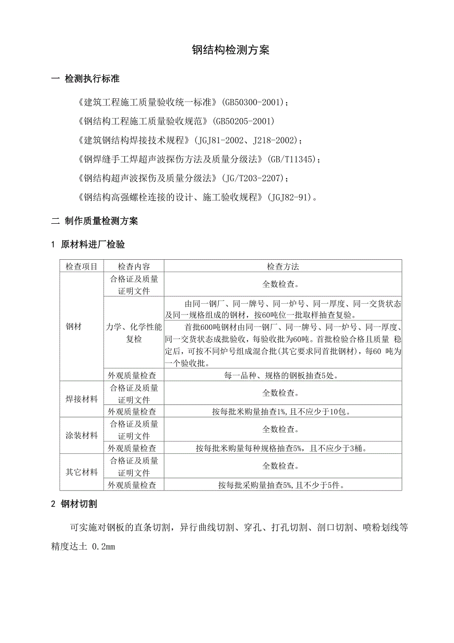 钢结构检测方案_第1页