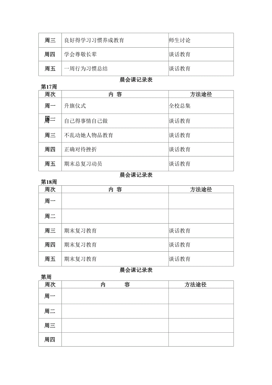 晨会课记录表(一1)_第3页