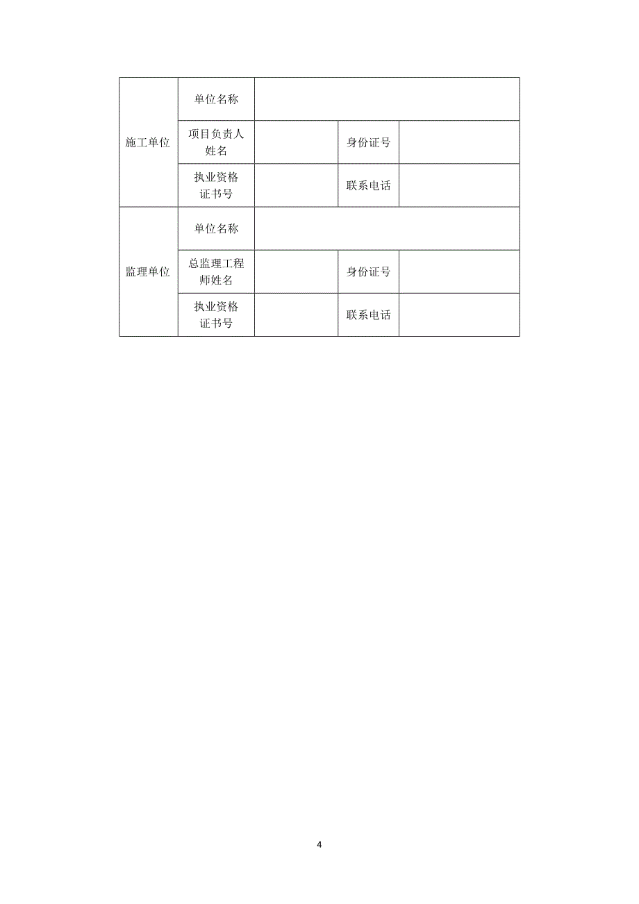 建筑工程五方责任主体项目负责人质量终身责任制承诺书及授权书_第4页