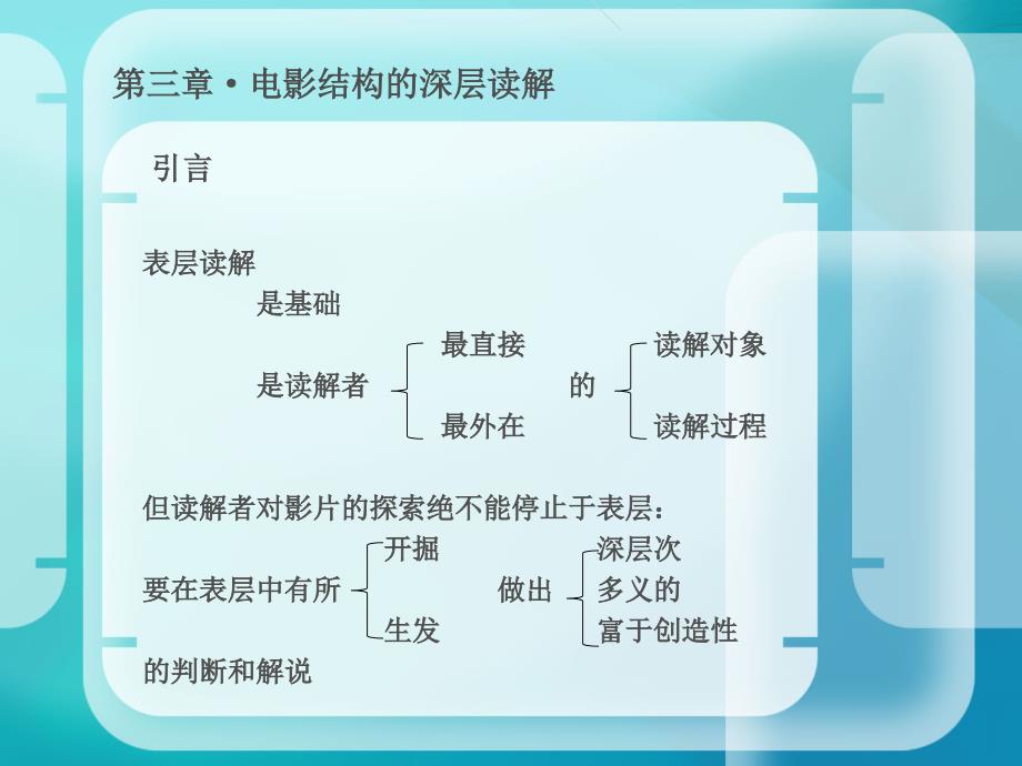 三章电影结构的深层读解_第1页