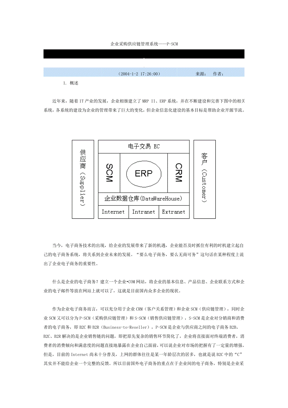 企业采购供应链管理系统_第1页